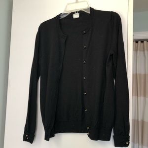 COPY - J. Crew black cardigan (still available!)